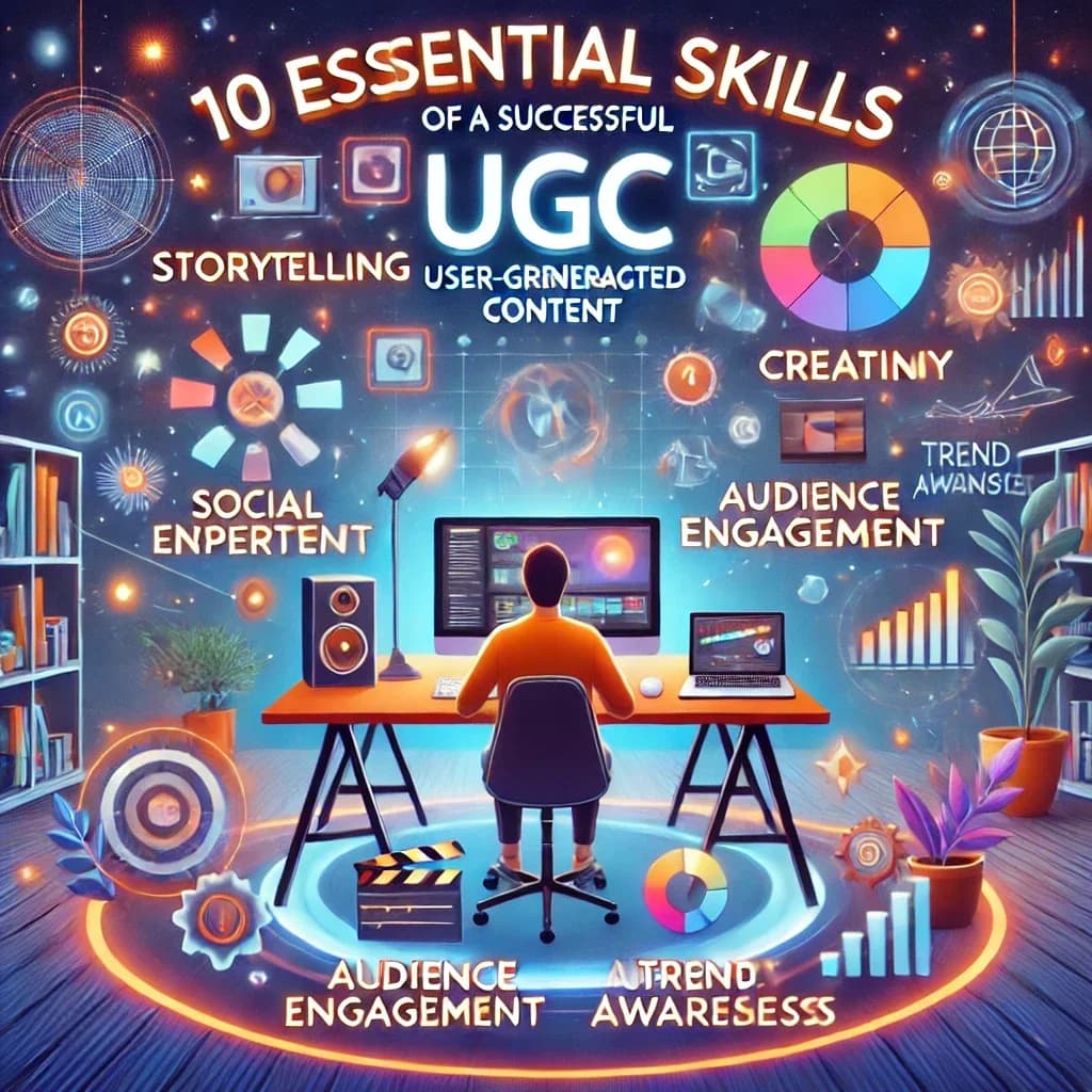 Başarılı Bir UGC İçerik Üreticisinin Sahip Olması Gereken 10 Yetkinlik